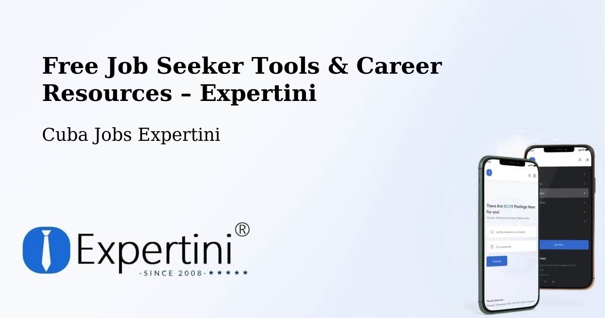 Free Job Seeker Tools & Career Resources – Madruga - Madruga, Cuba Jobs Expertini
