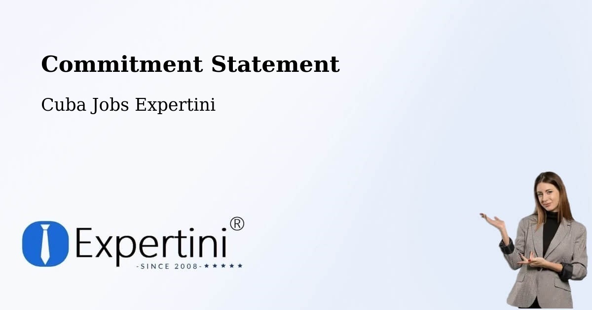 Corporate Commitment – Madruga - Cuba Jobs Expertini